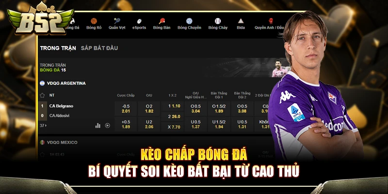 Kèo Chấp B52Club - Bí Quyết Soi Kèo Bất Bại Từ Cao Thủ 1 Kèo Chấp B52Club - Bí Quyết Soi Kèo Bất Bại Từ Cao Thủ